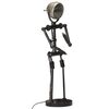 vidaXL Stand Lamp with Motorbike Headlight Doll Shape E27