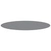 vidaXL Pool Ground Cloth Light Grey &Oslash;366 cm Polyester Geotextile
