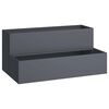 vidaXL Garden Planter Anthracite 100 x 60 x 45 cm Cold-rolled Steel