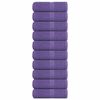 vidaXL Guest Towels "FROGN" 10 pcs Purple 30x50 cm 360 gsm