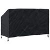 vidaXL Garden Bench Cover Black 165 x 70 x 65 / 94 cm 600D fabric
