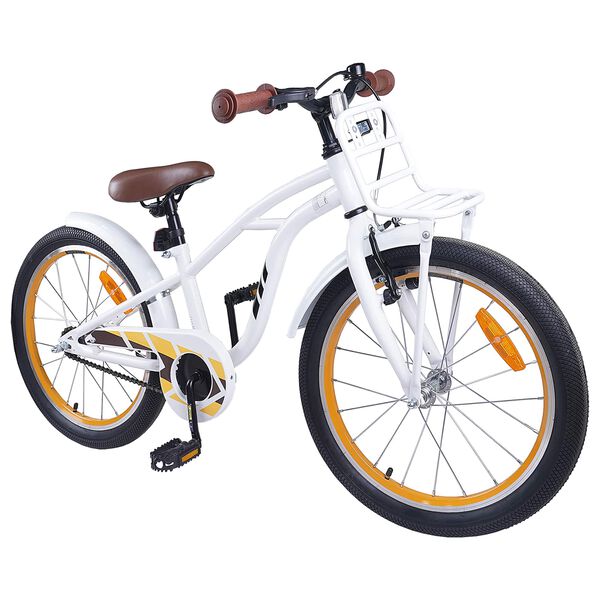 vidaXL Kids Bike 20'' for 6-11 Years Old White