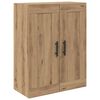 vidaXL Highboard Artisan Oak 69.5 x 34 x 180 cm Engineered Wood