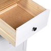 vidaXL Sideboard White 46x40x89 cm Pine Panama Range