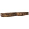 vidaXL Bed Drawers Smoked Oak 150 x 36.5 x 16.5 cm Engineered Wood
