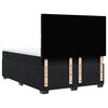 vidaXL Box Spring Bed with Mattress Black 140x190 cm Velvet