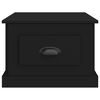 vidaXL Coffee Table Black 50x50x35 cm Engineered Wood
