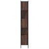 vidaXL Bookcase Brown Oak 102x28x172 cm Engineered Wood