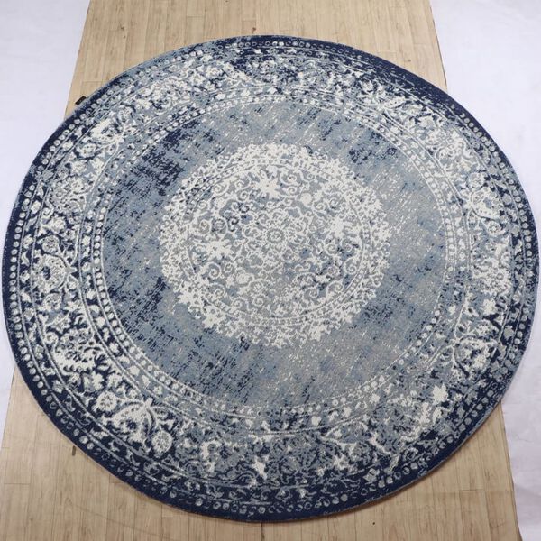 Dutch Lifestyle Rug Durban Jahrg 150 cm Round Blue