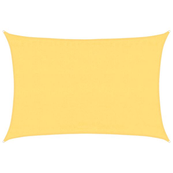 vidaXL Sunshade Sail 160 g/m² Beige 3.5x4.5 m HDPE