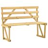 vidaXL Garden Bench 120 cm Impregnated Pinewood