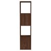 vidaXL Rotating Cabinet Brown Oak 34.5x34.5x75.5 cm Engineered Wood