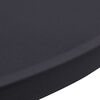 vidaXL Stretch Table Cover 2 pcs 80 cm Anthracite