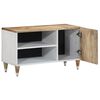 vidaXL TV Cabinet 80x31.5x46 cm Solid Wood Mango