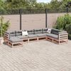 vidaXL 8 Piece Garden Sofa Set Solid Wood Douglas Fir