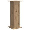 vidaXL Plant Stand Artisan Oak 30.5 x 30 x 80.5 cm Engineered Wood