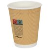 vidaXL Paper Coffee Cups 500 pcs 12oz 300ml Brown