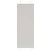 vidaXL Pleated Blind Light Grey 75x200 cm Fabric Width 74.4 cm Polyester