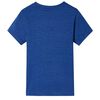 Kids' T-shirt Dark Blue Melange 128