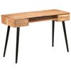 vidaXL Writing Table Solid Acacia Wood 118x45x76 cm