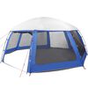 vidaXL Pool Tent with Removable Fly & Mesh Walls Azure Blue 612x612 cm