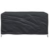 vidaXL Furniture Cover Plain Black 172 x 113 x 73 cm 210D