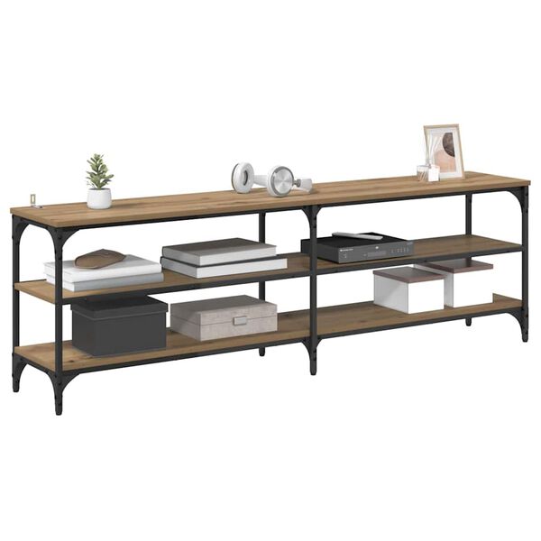 vidaXL TV Cabinet Artisan Oak 160 x 30 x 50 cm