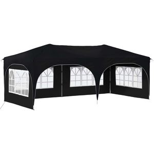 vidaXL Pop-up Party Tent Anthracite 575 x 288 x 245 cm Oxford Fabric
