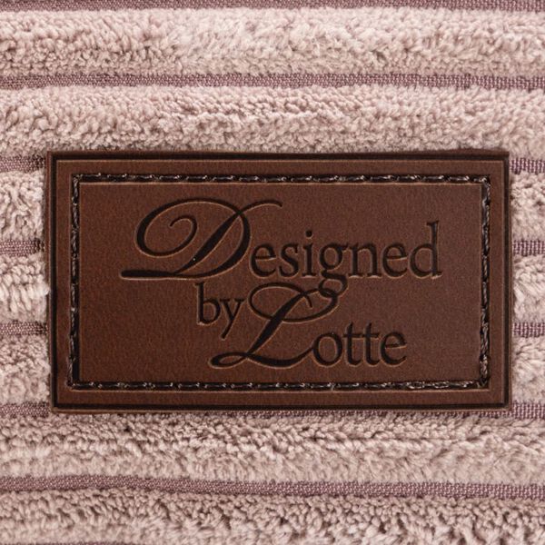 Designed by Lotte Dog Basket Ribbed Pink 80x70x22 cm