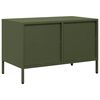 vidaXL TV Cabinet Olive Green 68x39x43.5 cm Cold-rolled Steel