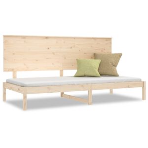vidaXL Day Bed without Mattress 90x200 cm Solid Wood Pine