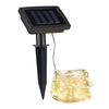 HI LED Solar Garden Light Rope 20 m Copper