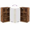 vidaXL Bathroom Furniture Set Old Wood Engineered wood, Metal