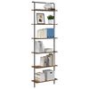 vidaXL Bookshelf Smoked Oak 60 x 24 x 203 cm Engineered wood