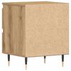 vidaXL Bedside Cabinet Artisan Oak 40 x 35 x 50 cm Engineered Wood