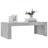 vidaXL Coffee Table Concrete Grey 102x50x36 cm Engineered Wood