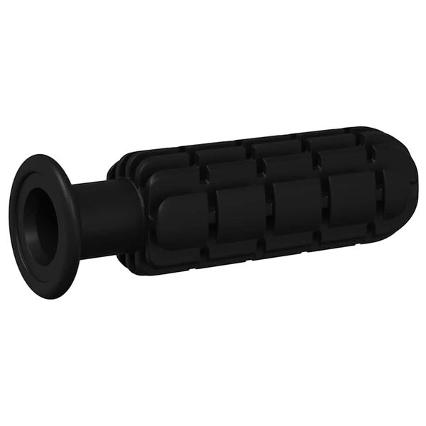 vidaXL Football Table Handles 10 pcs Black 2.8 x 2.8 x 9.3 cm Plastic