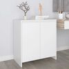 vidaXL Sideboard White 70x41x75 cm Engineered Wood