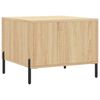 vidaXL Coffee Table Sonoma Oak 50x50x40 cm Engineered Wood