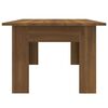 vidaXL Coffee Table Brown Oak 100x60x42 cm Engineered Wood