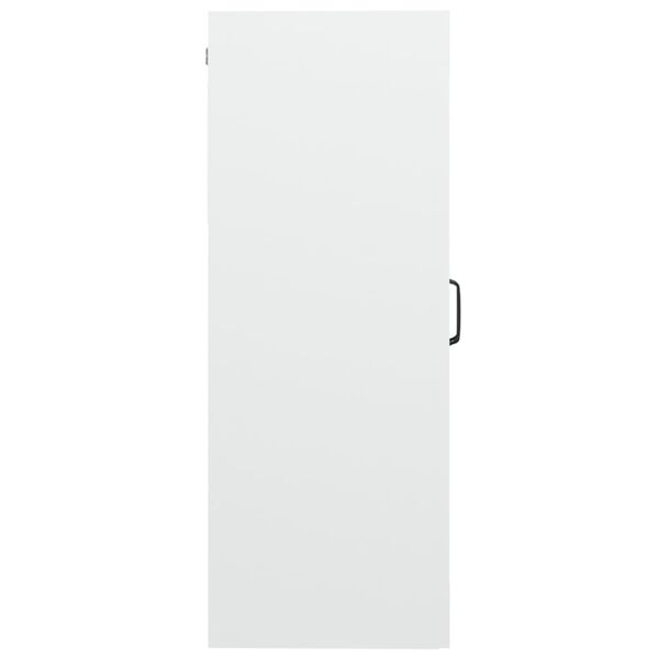 vidaXL Hanging Wall Cabinet White 69.5x34x90 cm