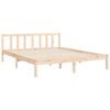 vidaXL Bed Frame without Mattress 160x200 cm Solid Wood Pine
