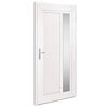vidaXL Front Door Anthracite 108x208 cm PVC