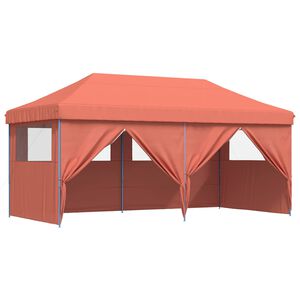 vidaXL Party Tent 292 x 580 x 315 cm Terracotta Oxford Fabric