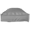 vidaXL Pallet Cushion for Bench Grey 120 x 40 x 8 cm Oxford fabric