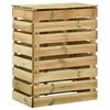 vidaXL Slatted Garden Composter 4pcs 80x50x100 cm Impregnated Pinewood