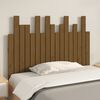 vidaXL Wall Headboard Honey Brown 108x3x80 cm Solid Wood Pine