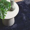 vidaXL Shaggy Rug High Pile NAVARRA Navy 200x200 cm Polyester