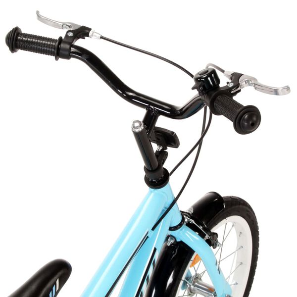 vidaXL Kids Bike 14 inch Black and Blue