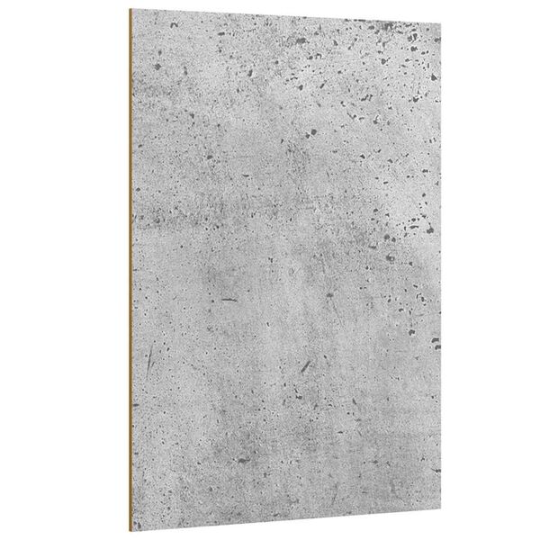 vidaXL Decor Panels 50 pcs Concrete Grey 15 x 21 x 0.27 cm